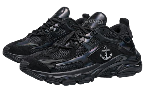 Icon — Anchor Sneaker (Black)