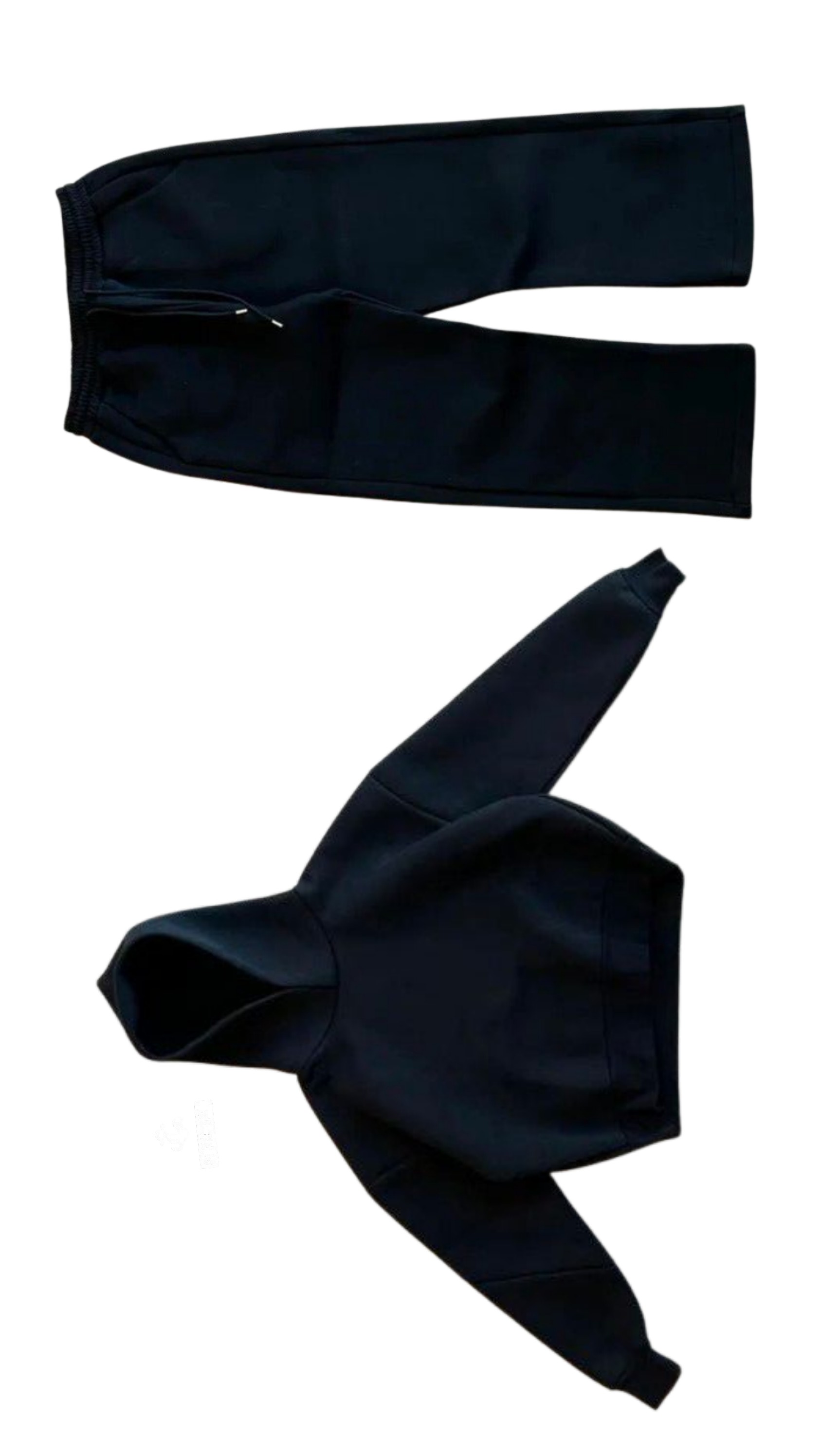 Anchor Fleece Tracksuit — Navy