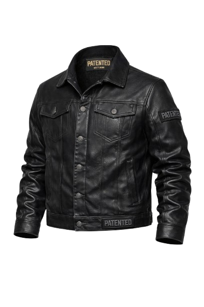 Patented Leather Trucker